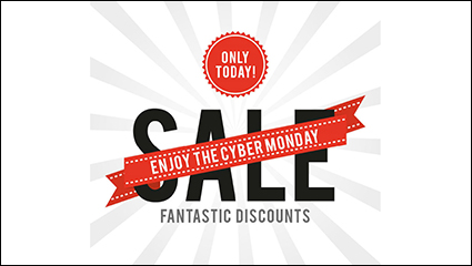 Black Friday promotional posters vector material