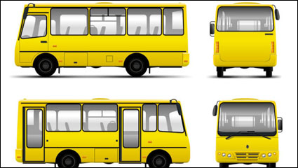 Passenger cars vector material - 01