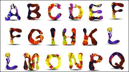 Font Design Series 41 - vector material