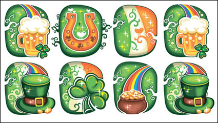 Cartoon pattern 02 - vector material